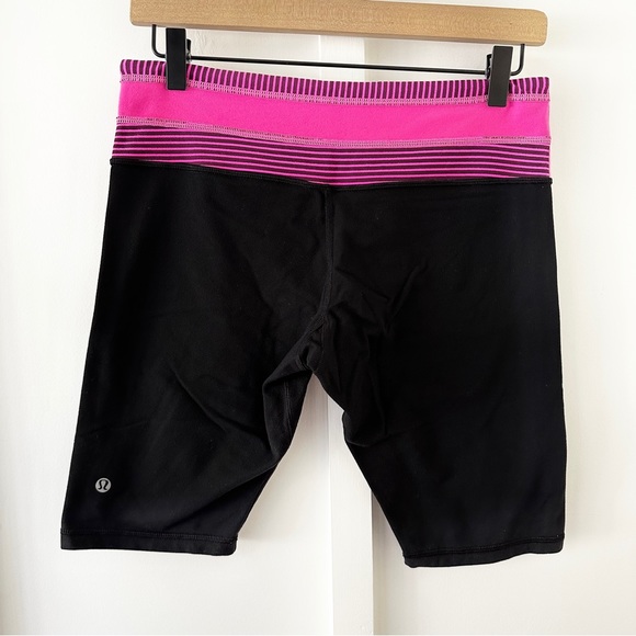 LULULEMON pink quilt Reverse Groove bike Short - Picture 7 of 9